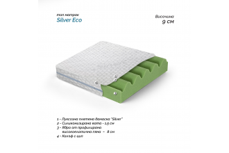 Топ матрак Silver Eco
